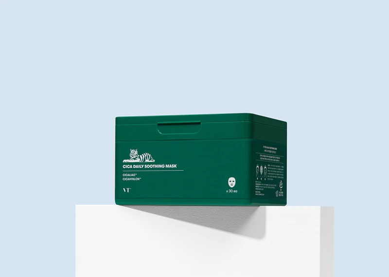 VT Cosmetics Cica Daily Soothing Mask Интензивно хидратантна маска за лице са смирујућим ефектом
