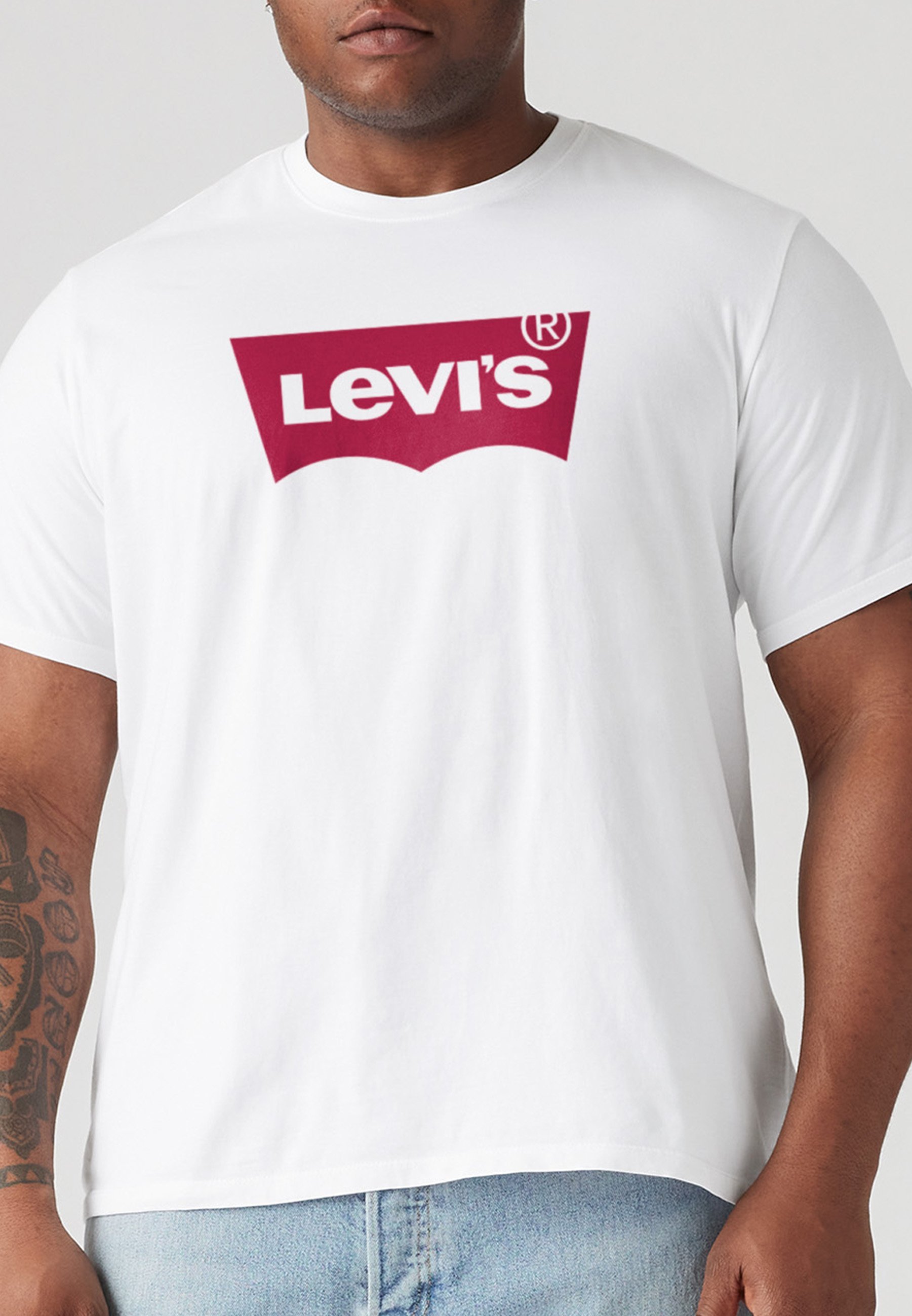 T-shirt graphique Levi's® Plus - T-shirt imprimé - blanc