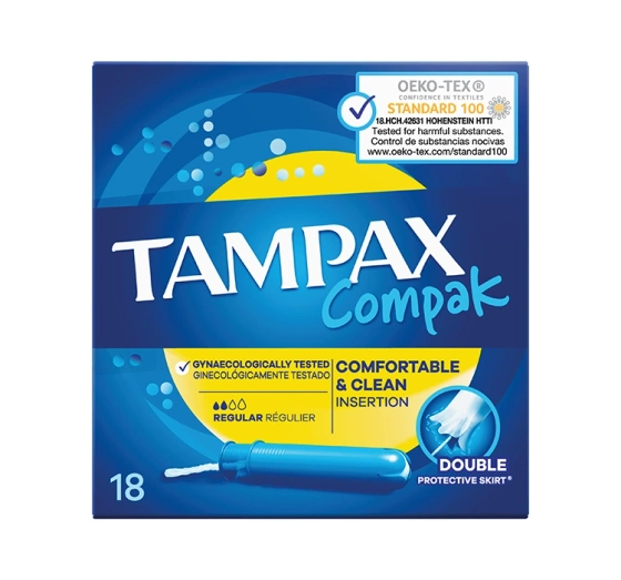 Tampax Compak Regular Tampony 18 sztuk