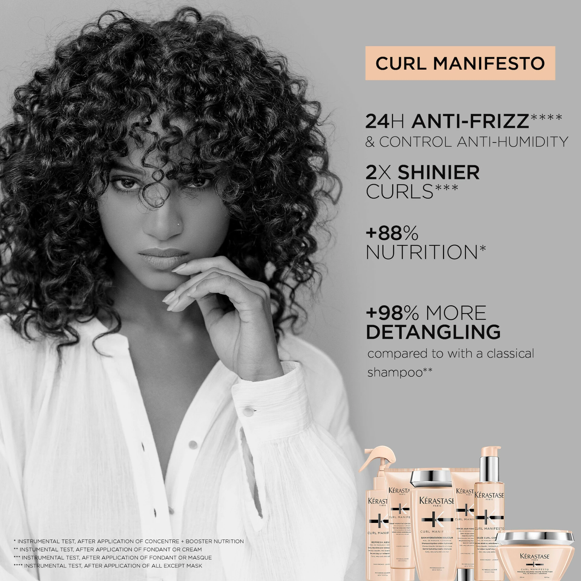 Curl Manifesto Crème De Jour Fundamental bezoplachové sérum 150 ml - Kérastase