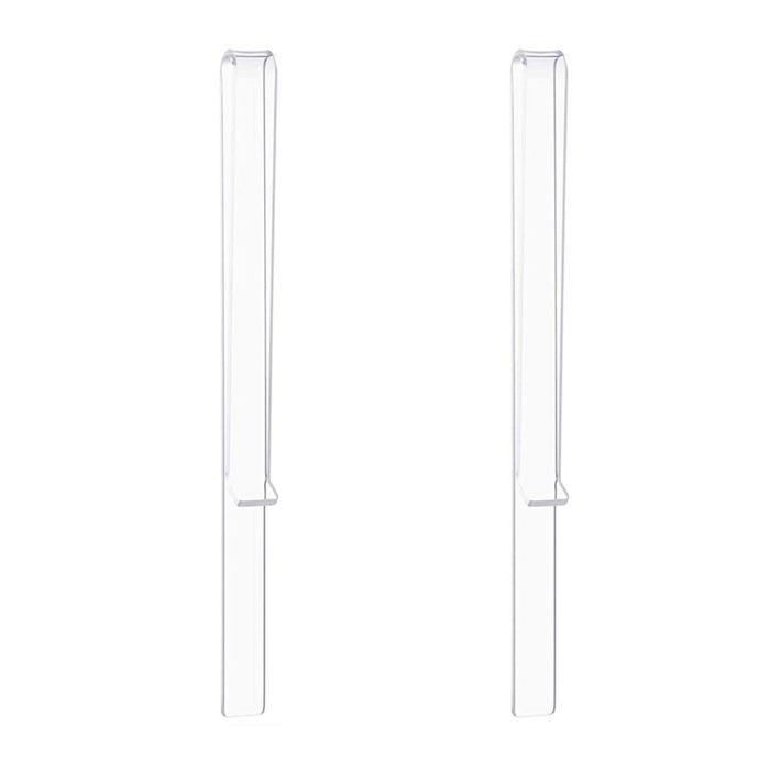 Piano Music Clips - Set of 2, Clear Acrylic - Suitable for Musicians' Sheet Music