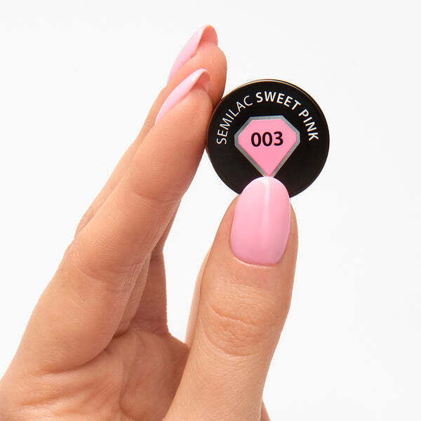 Smalto semipermanente UV Semilac 003 Rosa Dolce 7ml