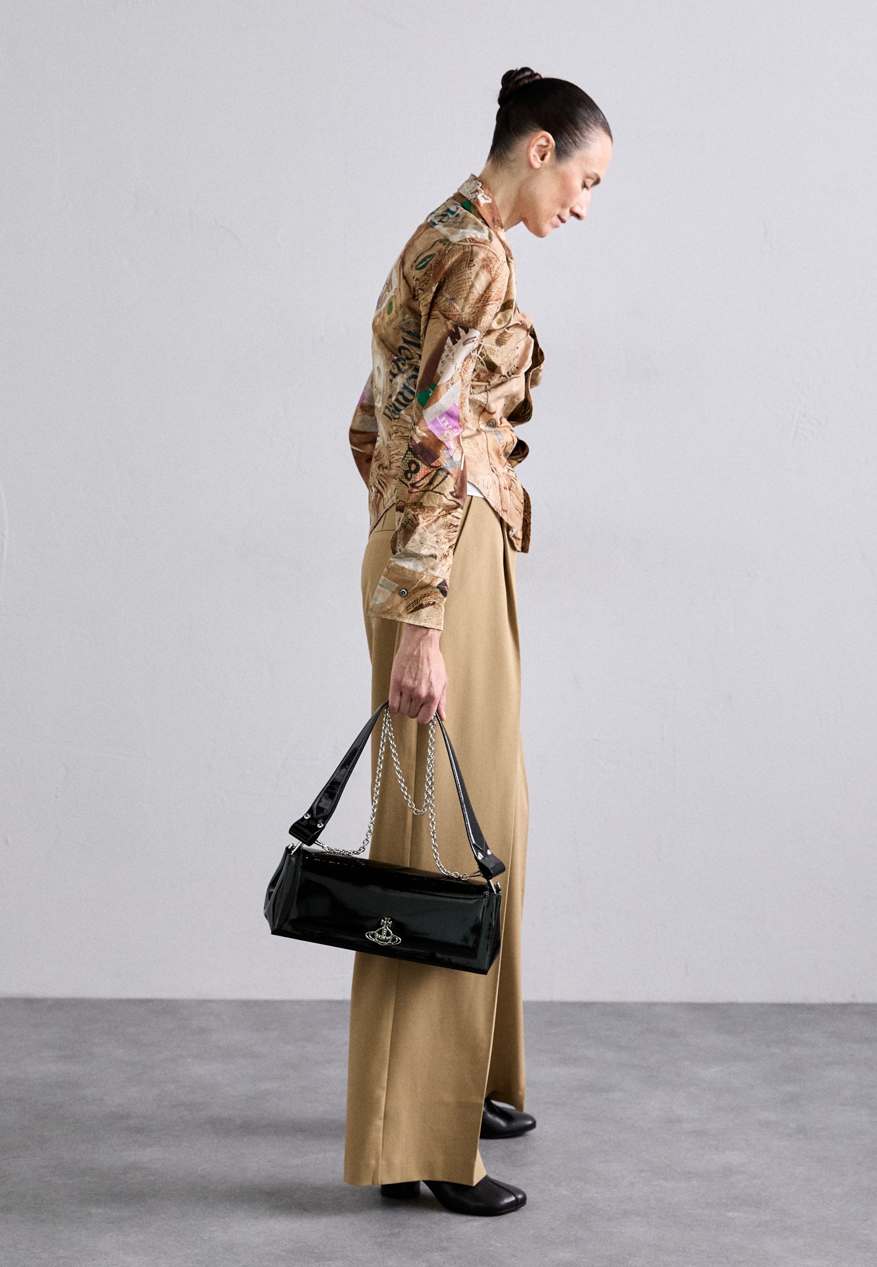 Vivienne Westwood HAZEL GROTE HANDTAS - Handtas - zwart