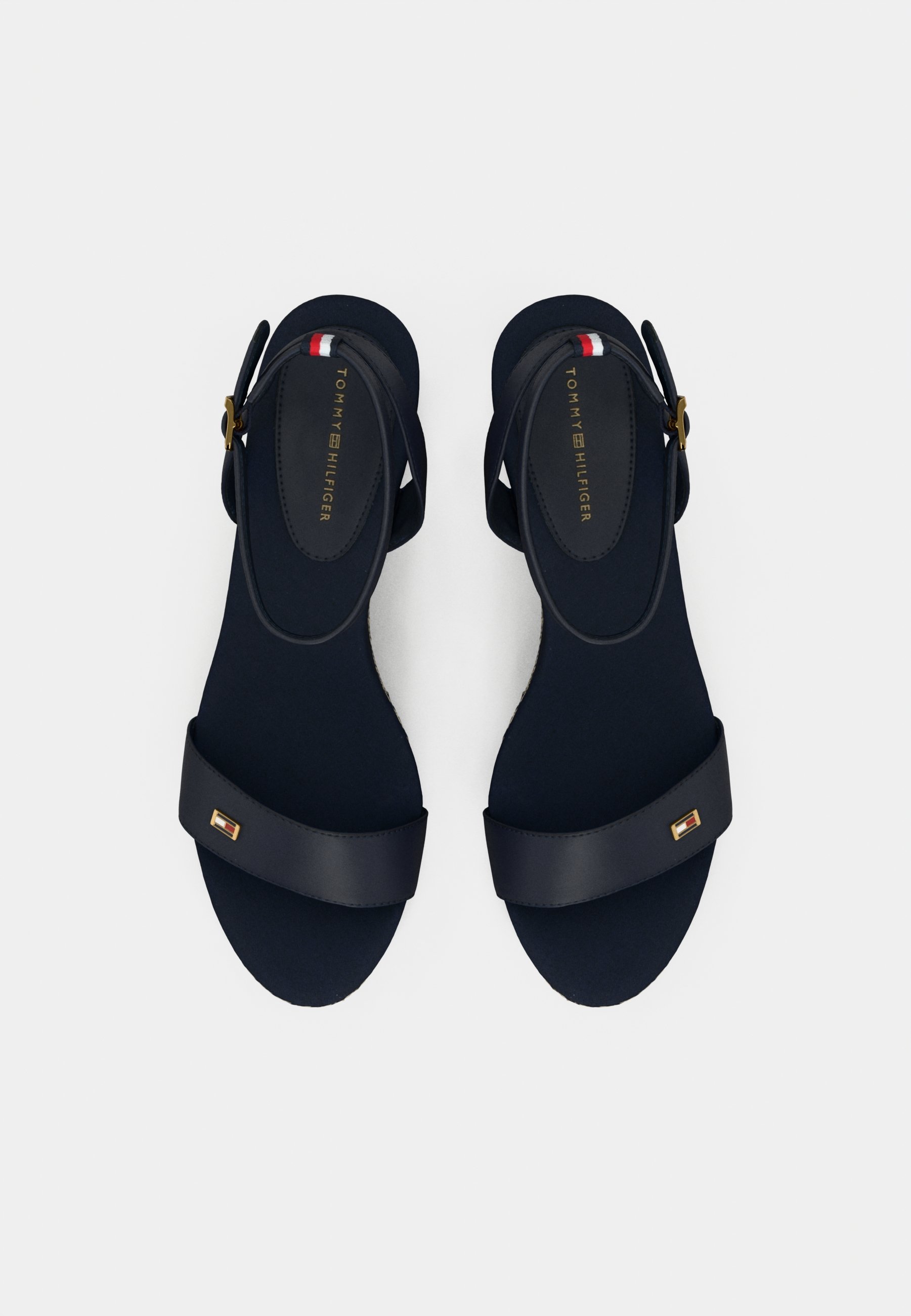 Sandály na platformě Tommy Hilfiger - modré