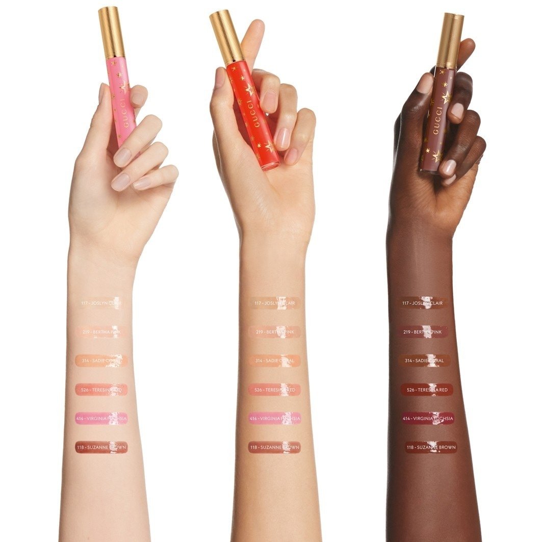 Lesk na pery Gucci Gucci Beauty Gucci lesk na pery Plumping Lip Gloss – 414 – Virginia Fuchsia, 6,5 ml – 6,5 ml