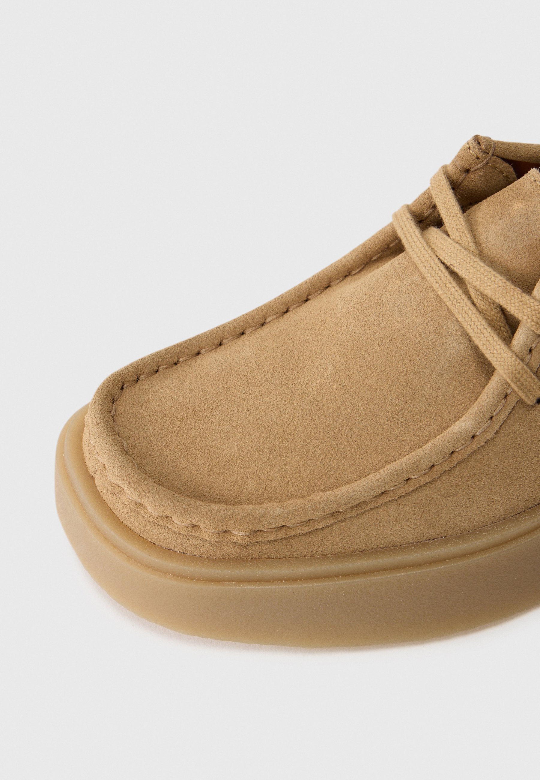 Clarks TORVIEW - Veterschoenen - donker zand