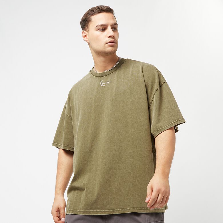 Koszulka Small Signature Heavy Jersey Washed Boxy