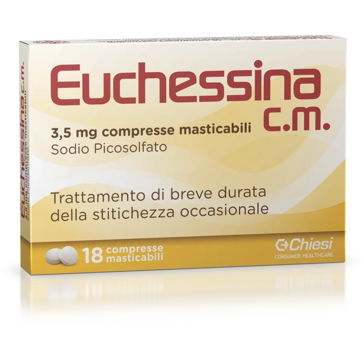EUCHESSINA CM Euchessina CM 18 kauwtabletten Bij incidentele constipatie