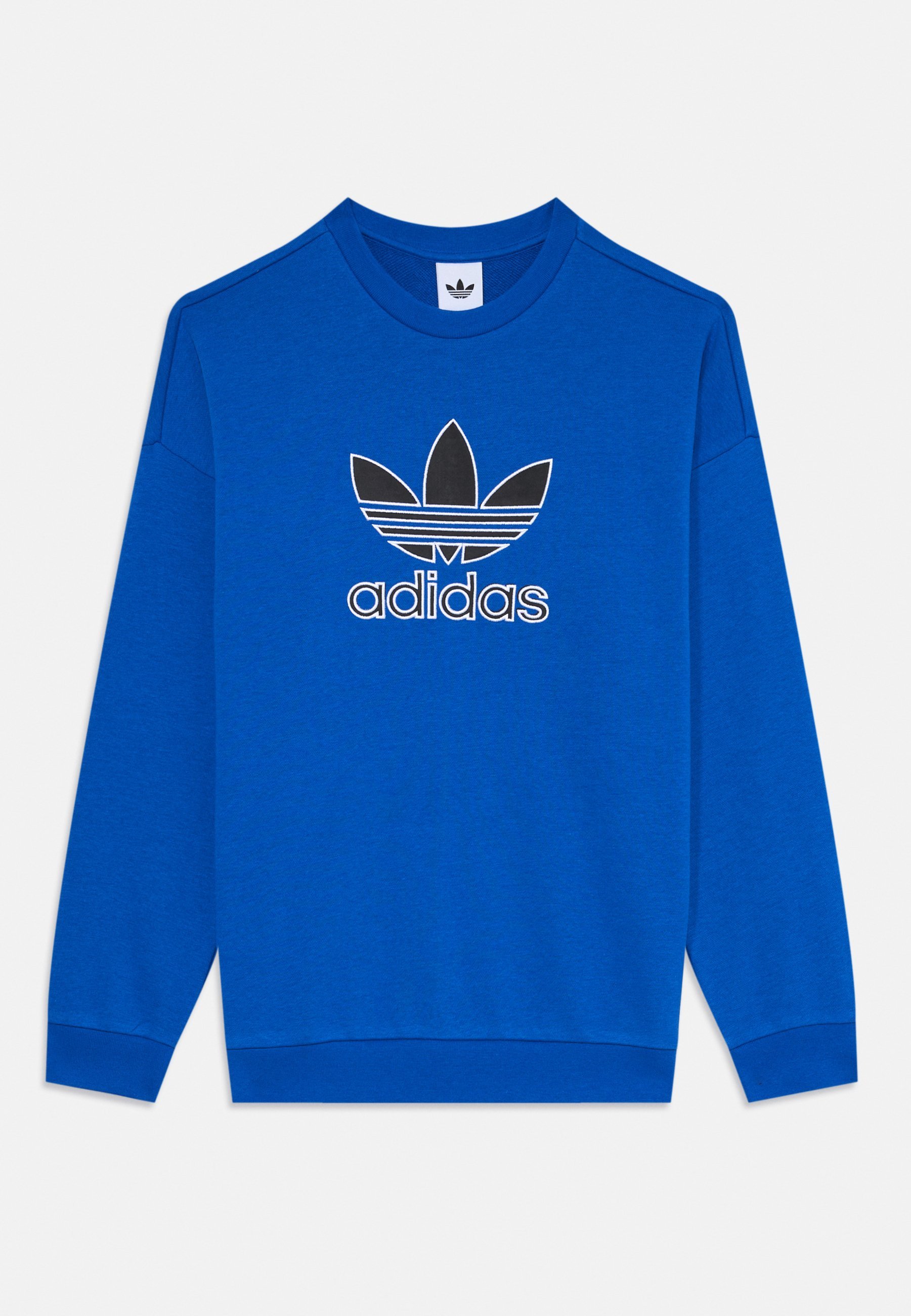 adidas Originals TREFOIL CREW UNISEX - Sweatshirt - blauw/zwart