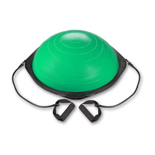  Bosu Balans Stanica sa elastičnim trakama i pumpom 60cm Zelena