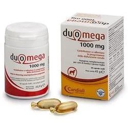 Suplemento Renal Candioli Duomega para Cães com mais de 14 kg - 30 cápsulas - Efeito antioxidante e anti-inflamatório