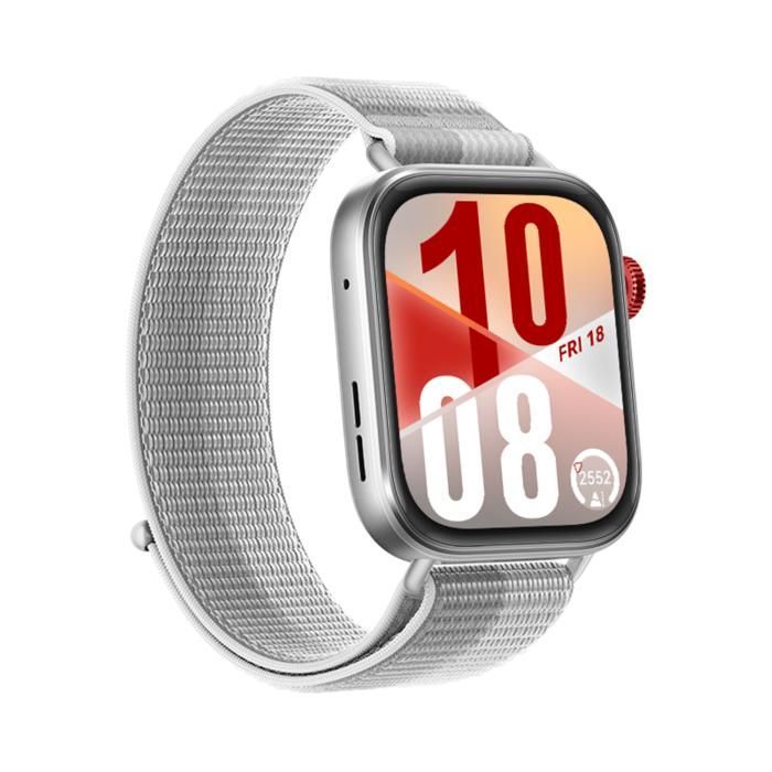 Smartwatch - HUAWEI - Watch Fit 4 - Silver - Health tracking - 10-day battery life - HD screen