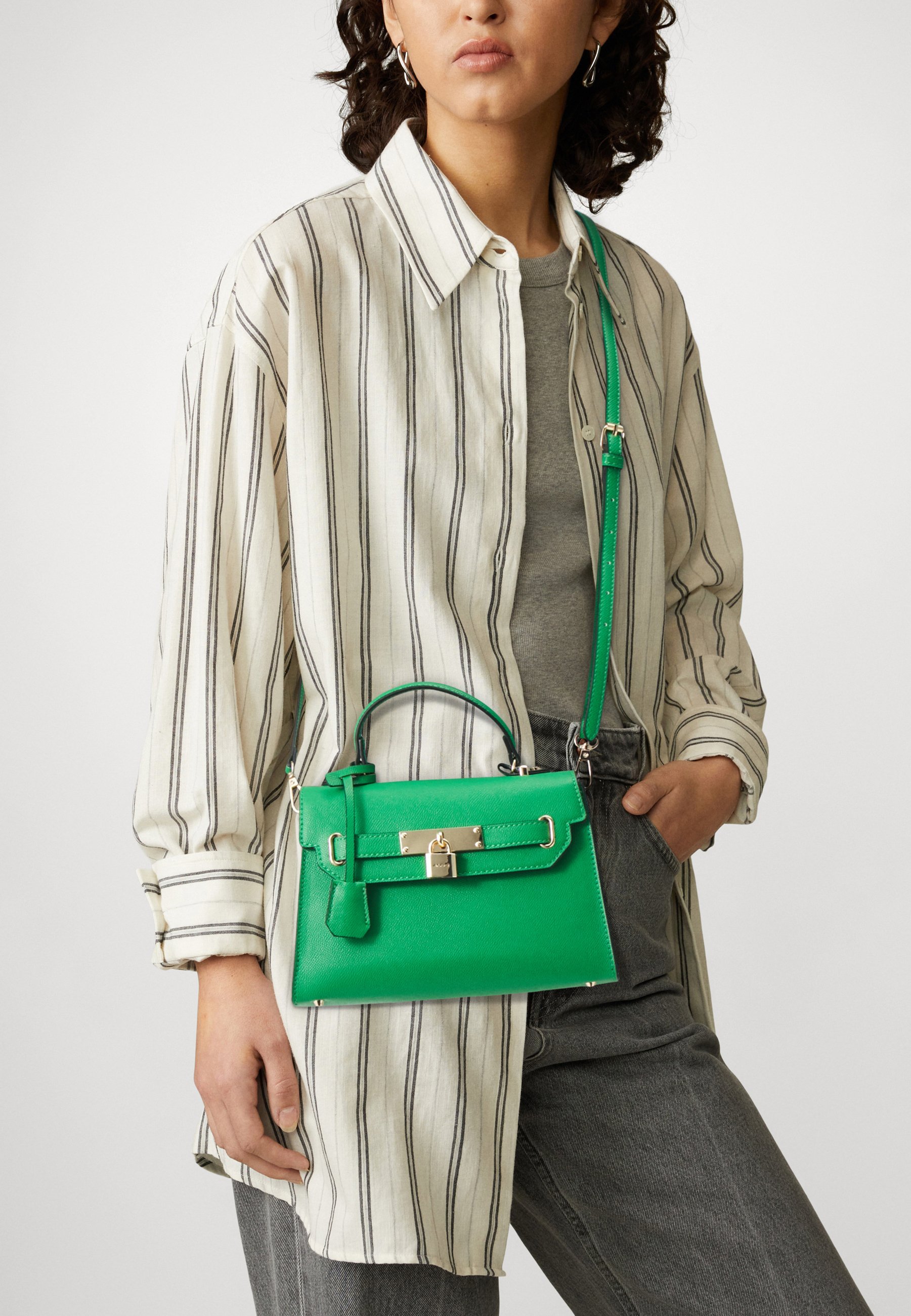 ALDO MURIA - Geantă de mână - verde