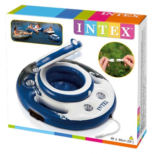 Intex Mega Chill Inflatable Cooler, River Run Range - Diameter 89 cm