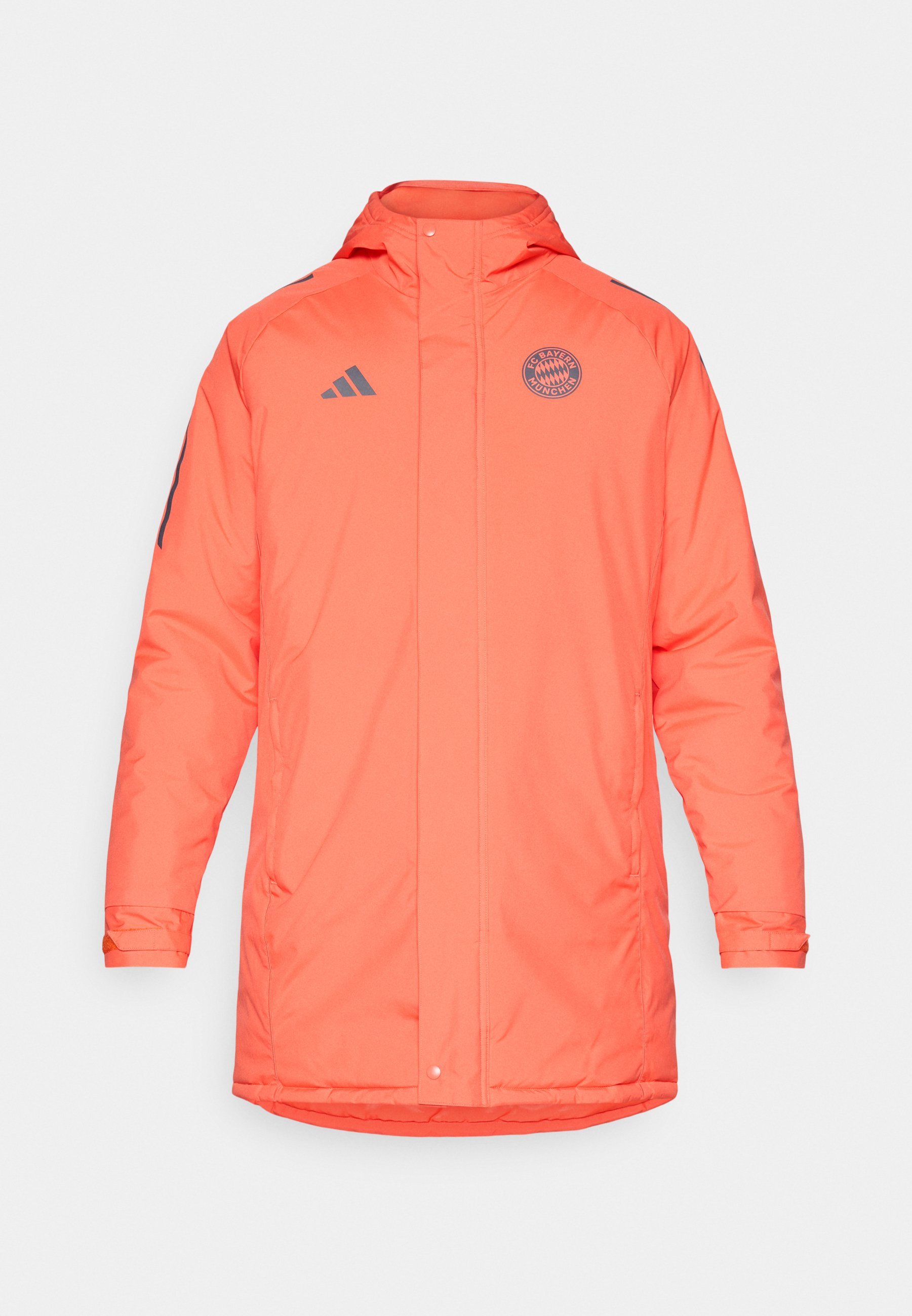 Casaco de inverno adidas Performance FC Bayern de Munique - Casaco de inverno - coral suave