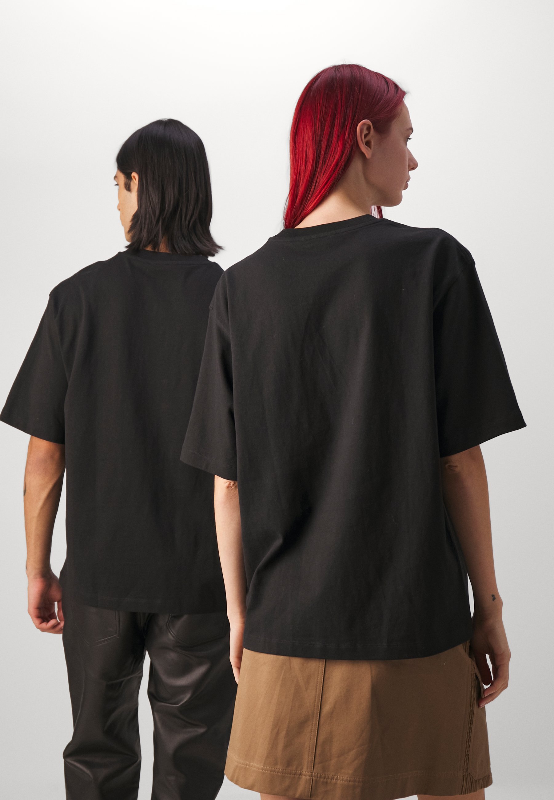 Holzweiler RELAXED TEE UNISEX - Basic T-shirt - zwart