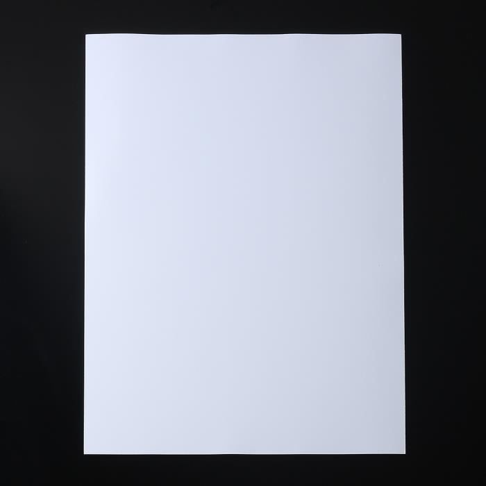 TEMPSA - Papier Photo A4 Autocollant Auto-adhésif Brillant Jet d'encre Blanc - 50 feuilles