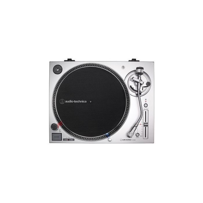 Platine vinyle Audio-Technica AT-LP120XUSBSV Argent