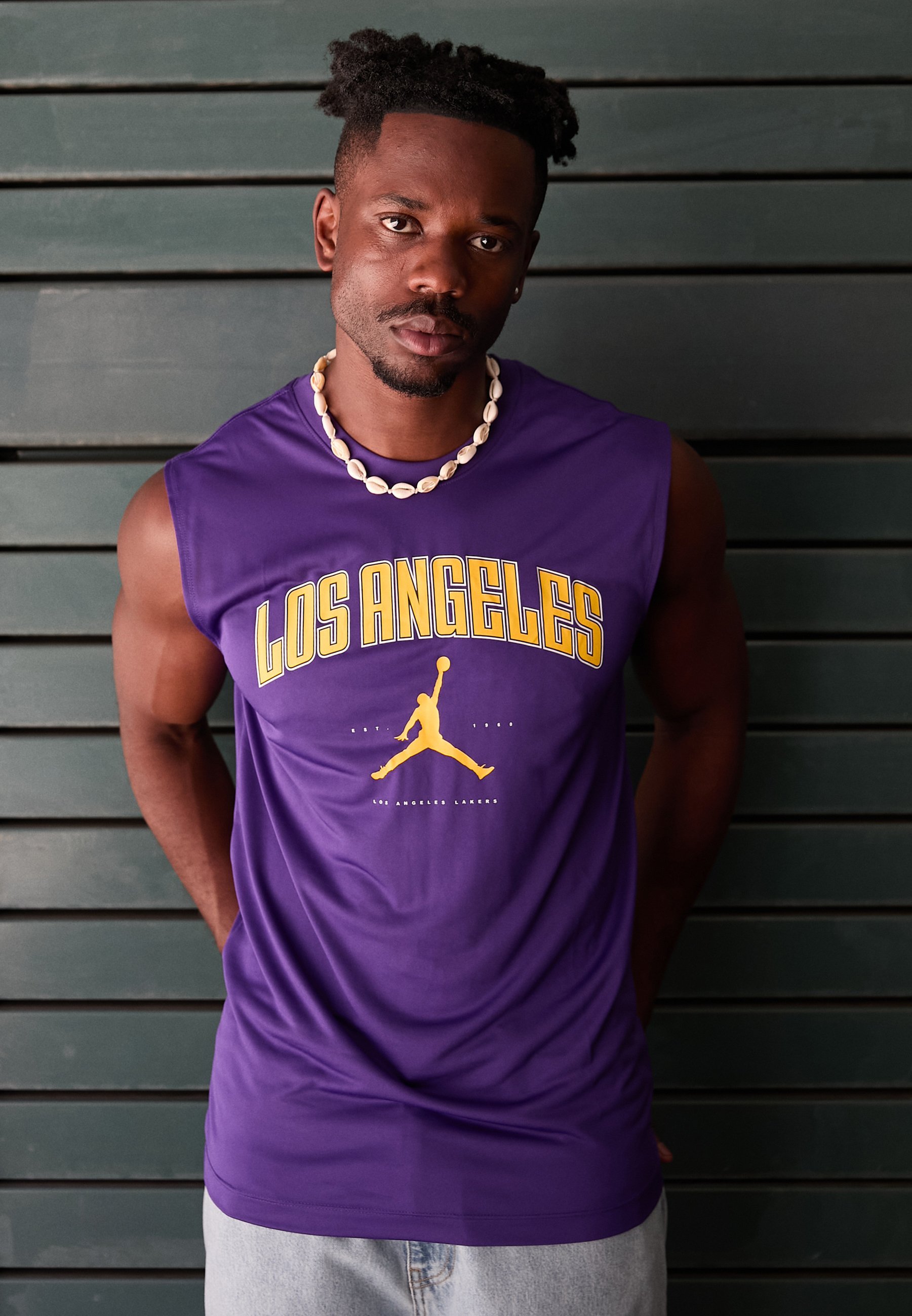 Nike Performance LAL NBA CITIES - Top - veldpaars