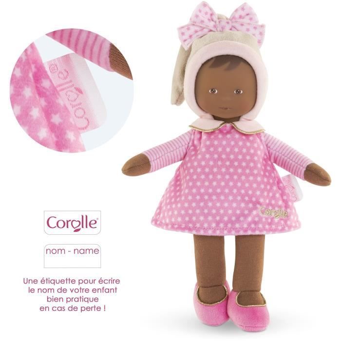 Doudou - COROLLE - Miss Rose  Rêves d'Étoiles - 25 cm - Dès la naissance