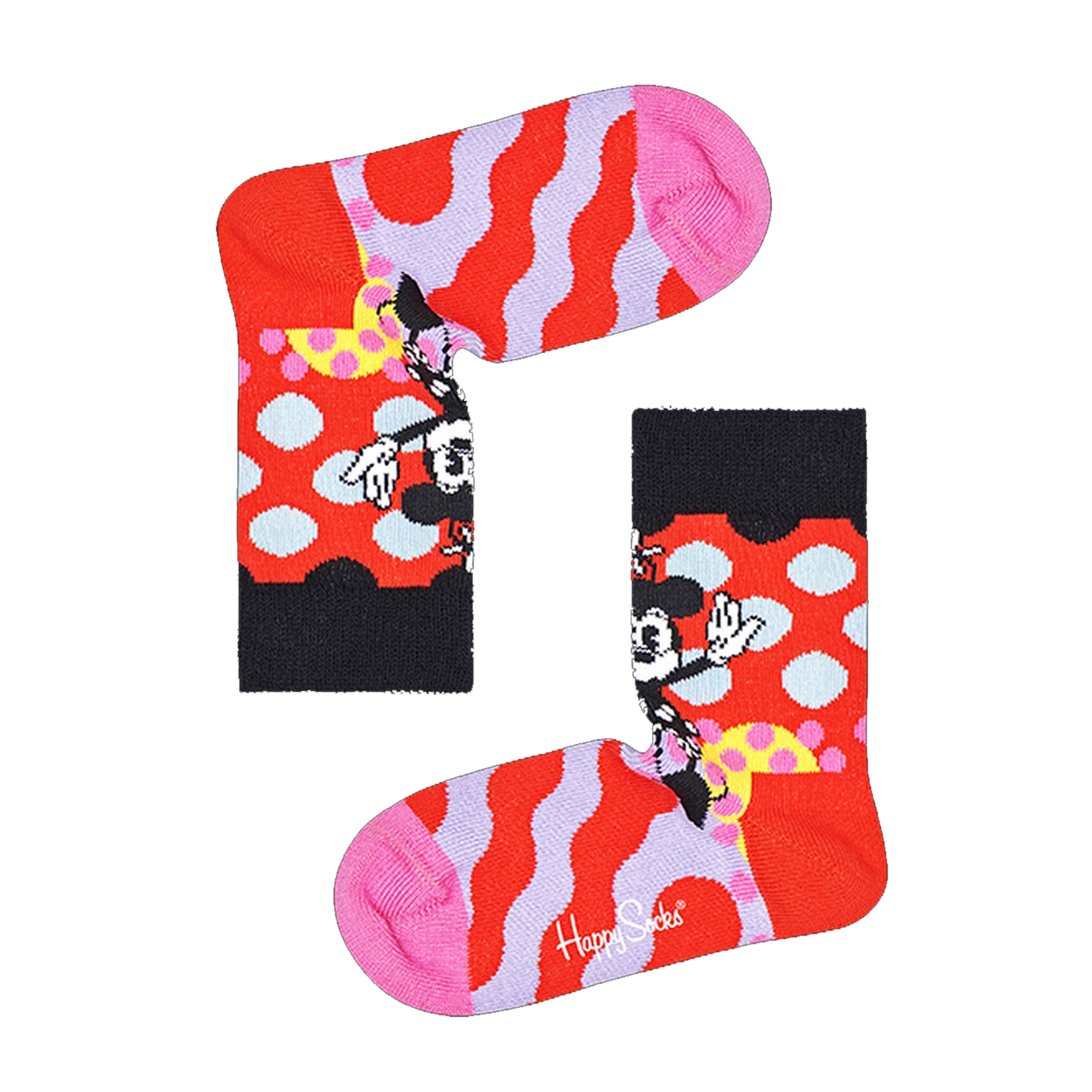  3 pāru Disney Minnie bērnu zeķu iepakojums