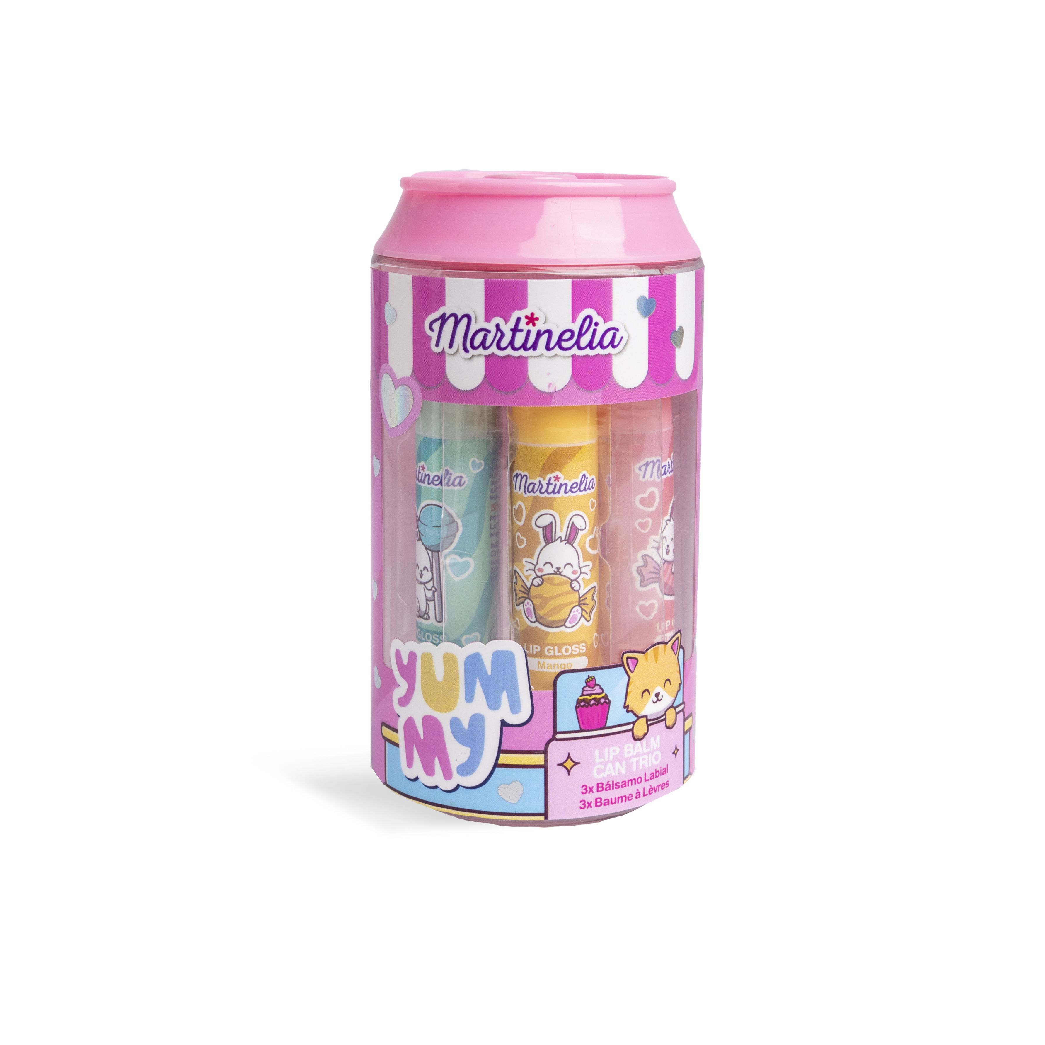 Trio Yummy lūpu balzams Maquillaje infantil