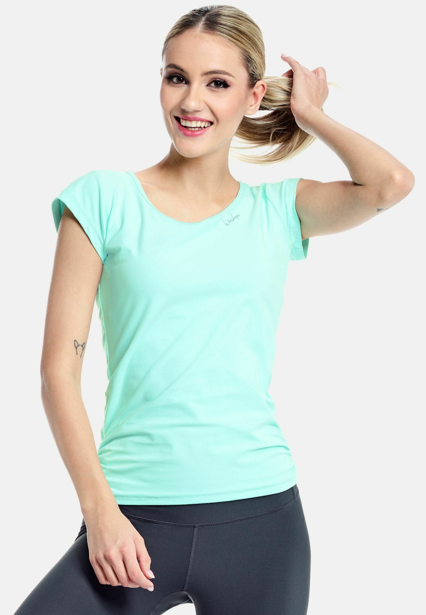 Winshape FONCTIONNEL, LÉGER ET DOUX - T-shirt de sport - menthe délicate