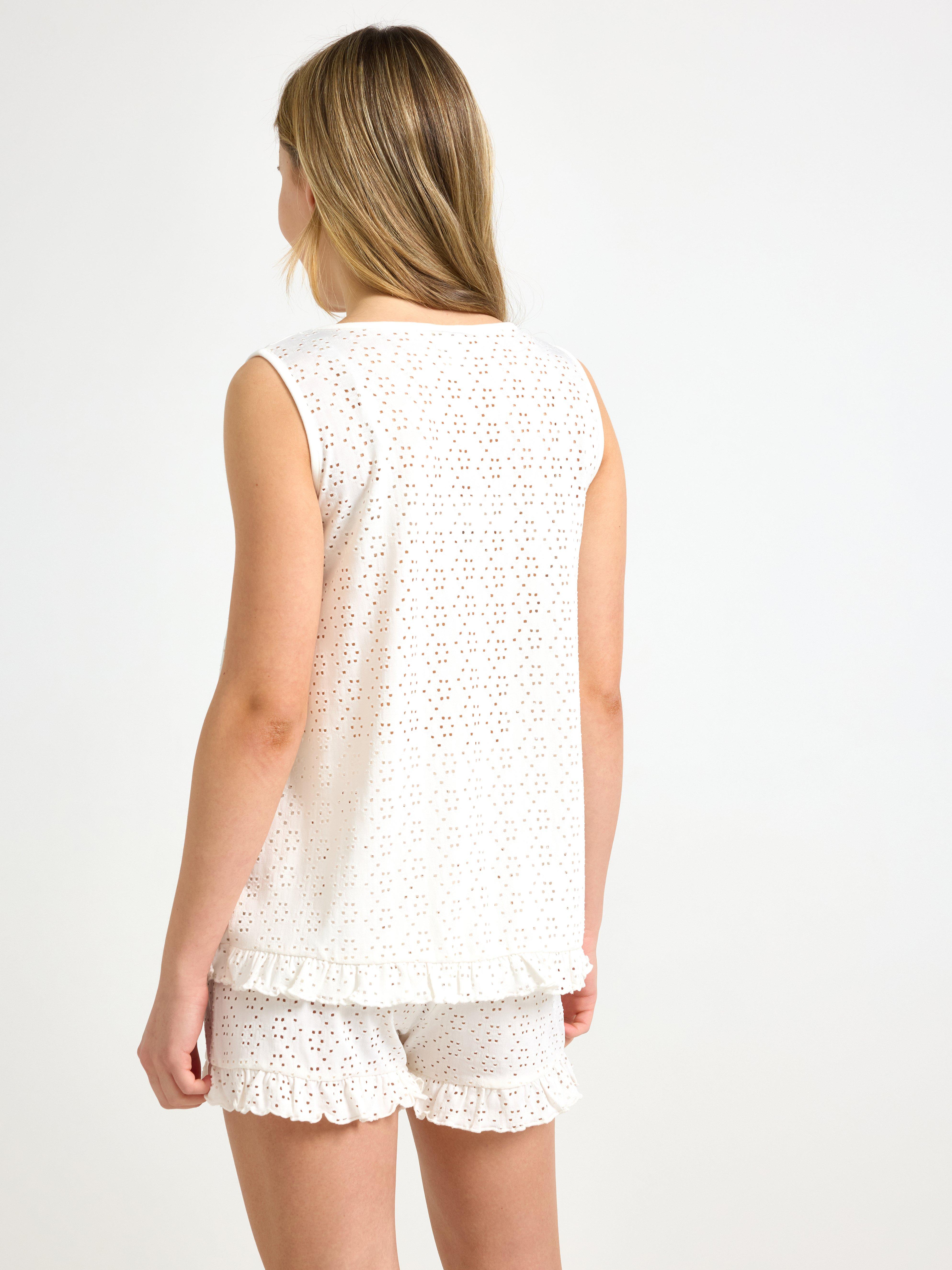 Pyžamo Off White