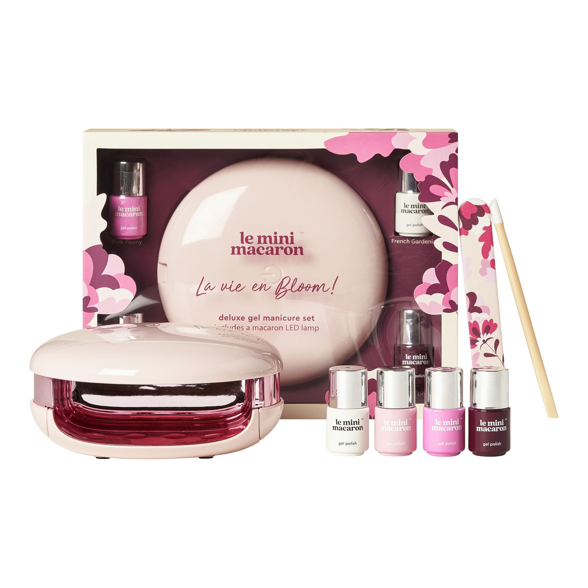 Le Vie En Bloom set za polutrajni manikir Esmaltes semipermanentes