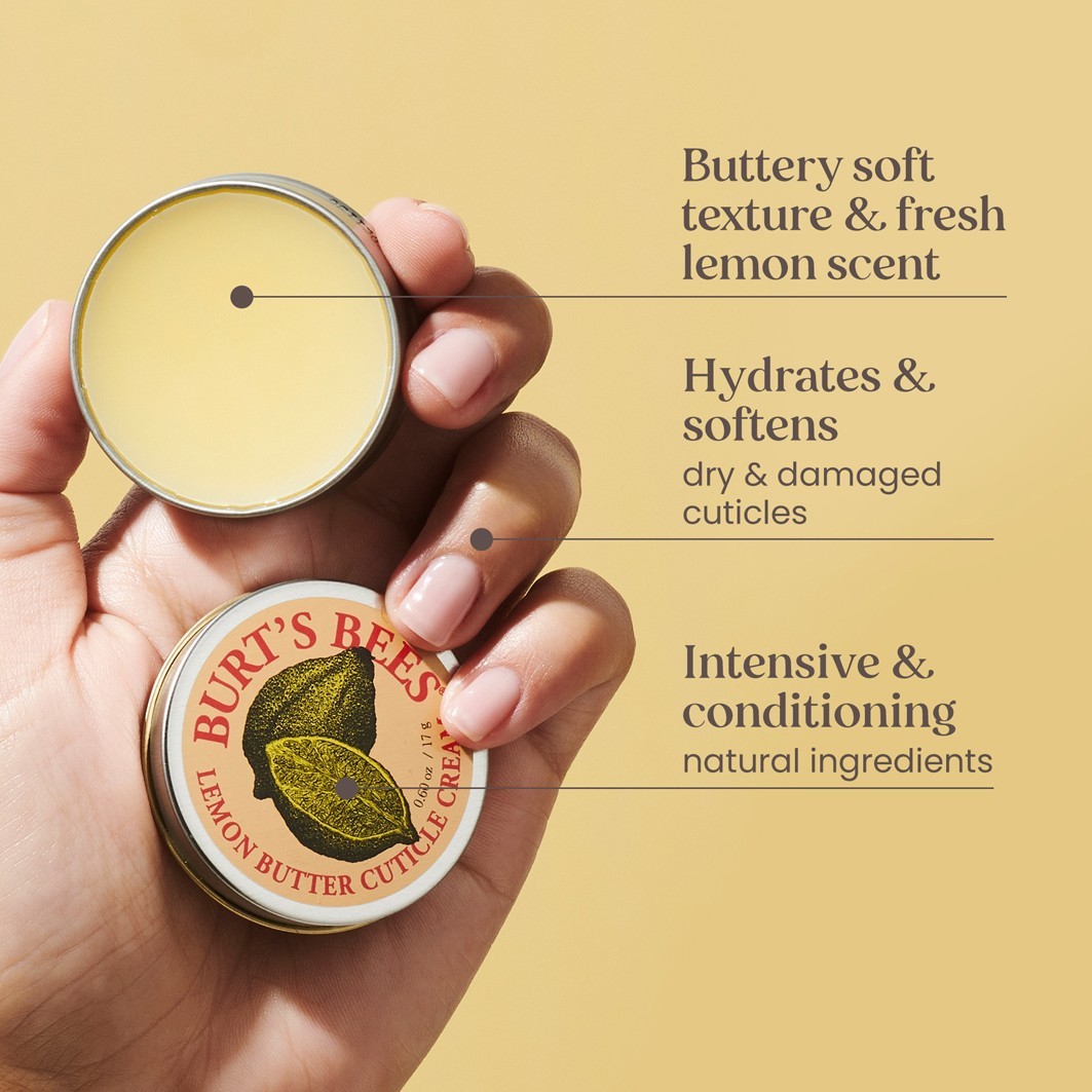 Burt's Bees Hand- en Voetverzorging Citroenboter Nagelriemcrème - 15 g