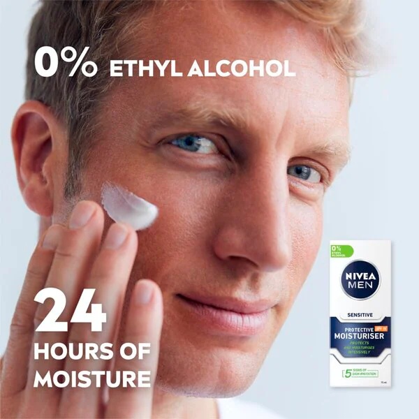 NIVEA Men Sensitive krema za lice SPF15 75ml