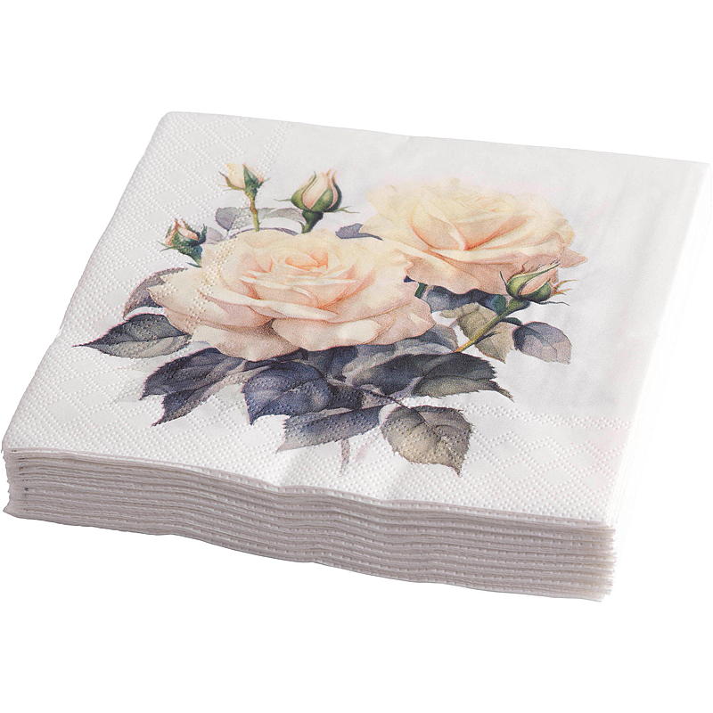 Tovaglioli Vie Eco, confezione da 20 pezzi, 33x33 cm
