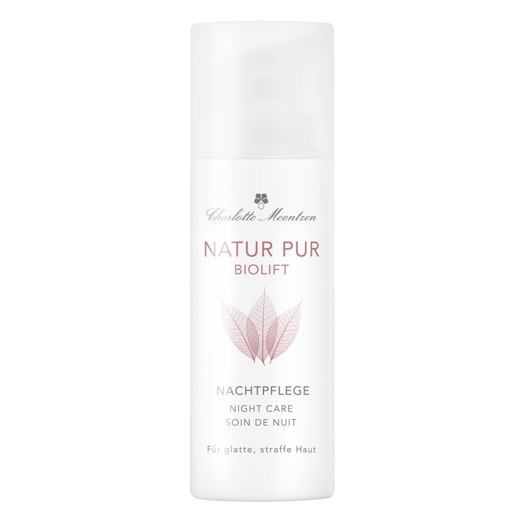 Charlotte Meentzen veido kremas „Pure Nature“ naktinei priežiūrai, 50 ml