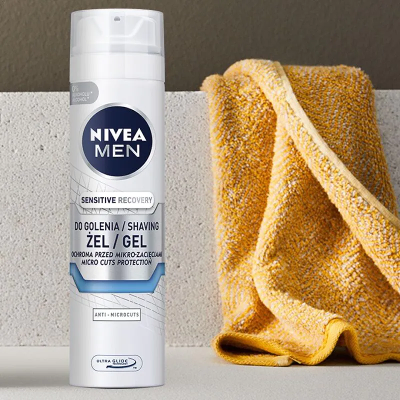 Nivea Men Żel do Golenia Łagodzący Sensitive Recovery
