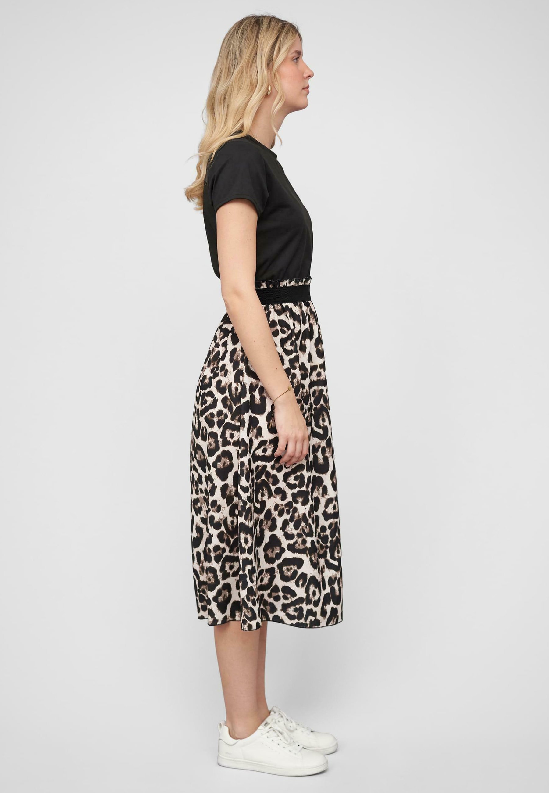 Cloud 5ive Jersey jurk - bruin