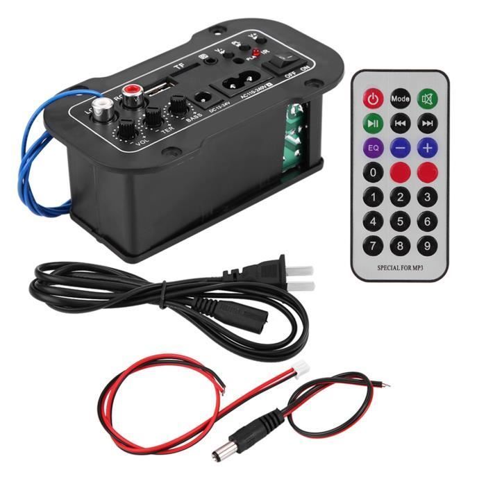 Amplificador Bluetooth HiFi Yctze, amplificador Bluetooth digital para coche de 5 pulgadas, amplificador de graves HiFi