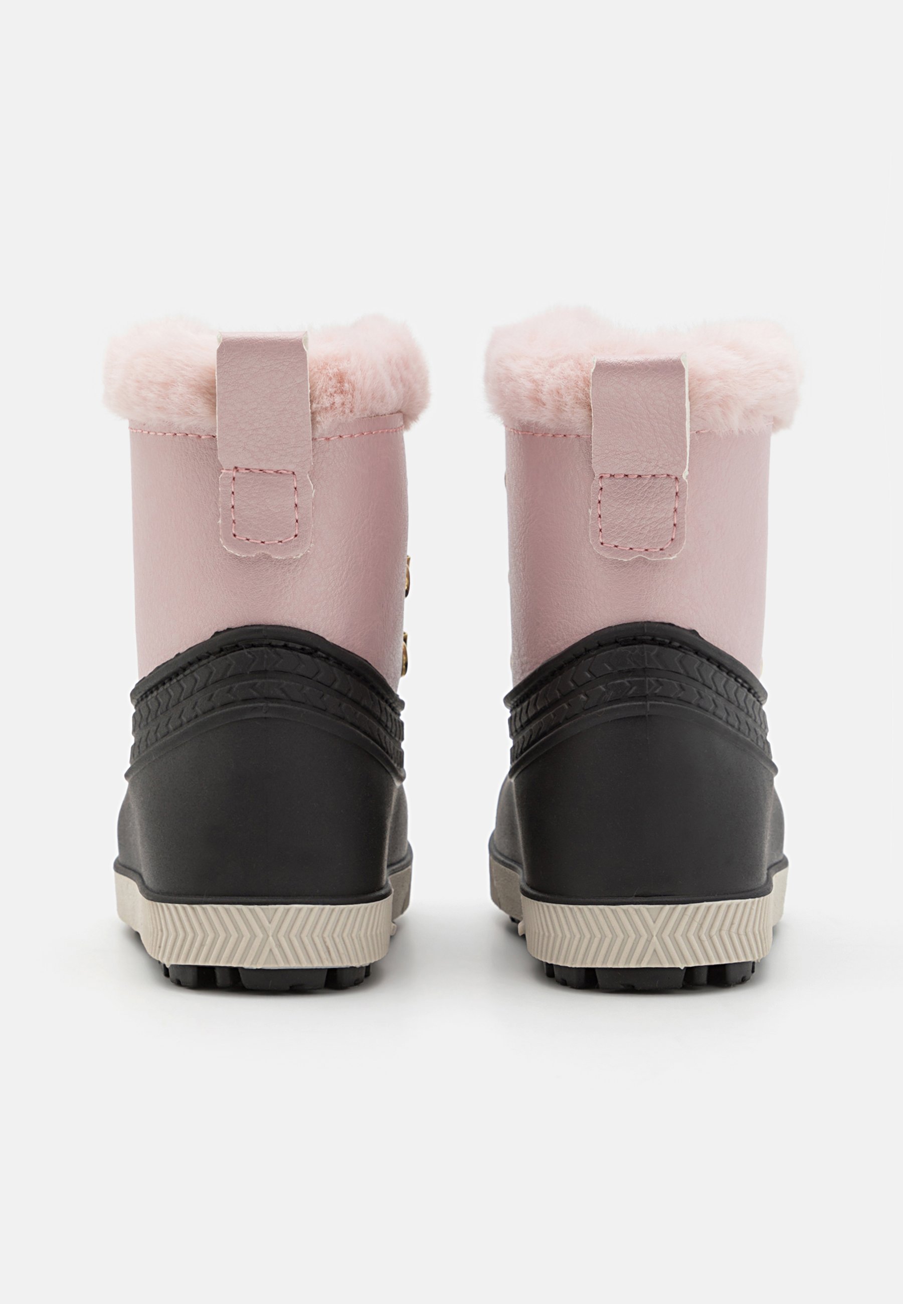 Friboo Schnürstiefel – Hellrosa