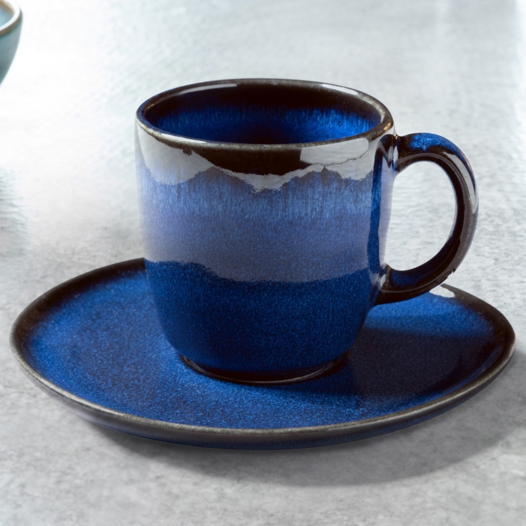 Villeroy & Boch šoljice za kafu, set od 6, Lave bleu – 1 komad