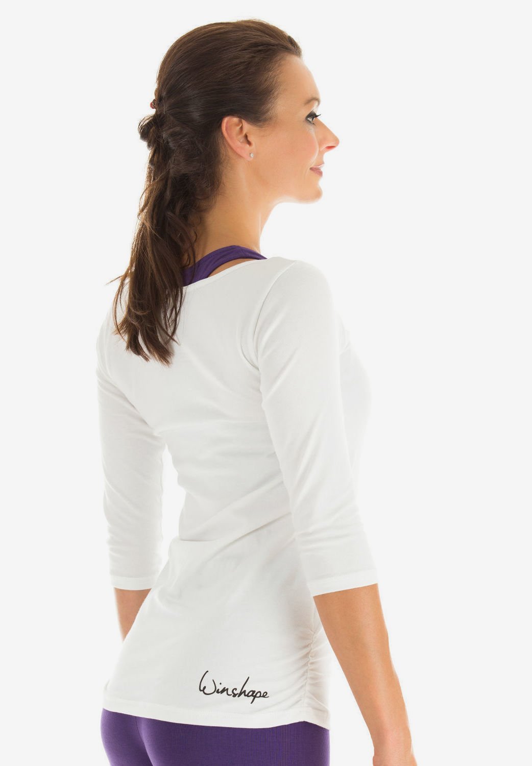 Winshape top met lange mouwen - wit