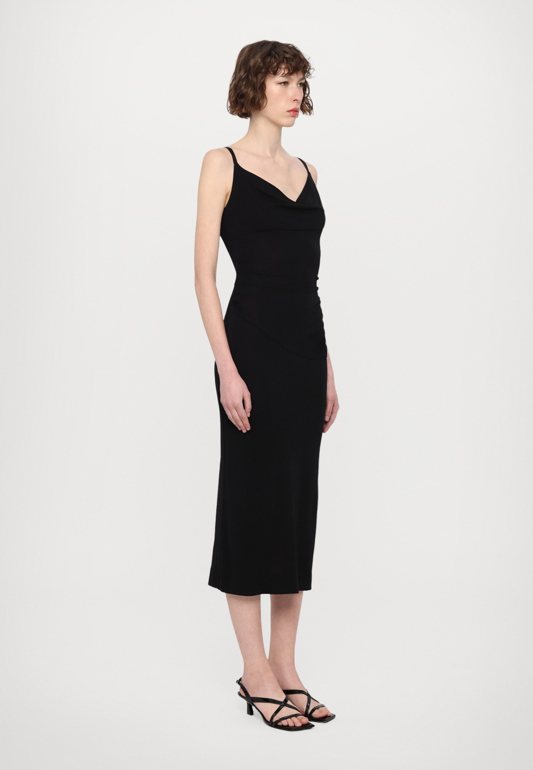 Robe nuisette Claudia de Diane von Furstenberg - Robe en jersey - Noire