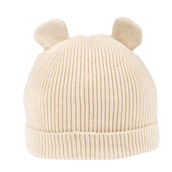 Gorro para bebés unisex Isotoner color crema