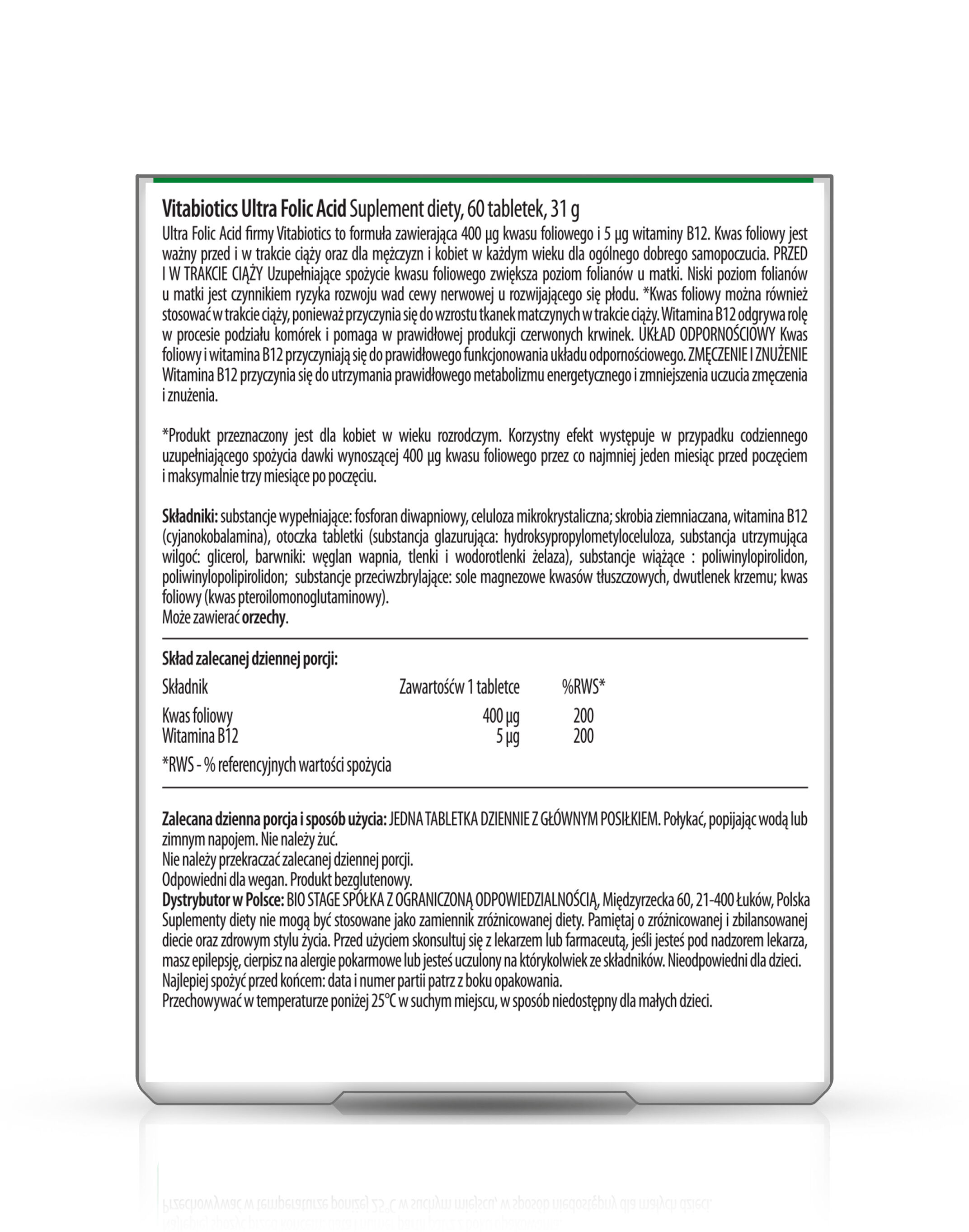 Vitabiotics Ultra folsav