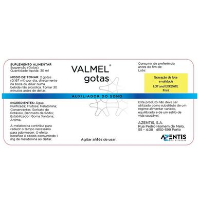 Valmel Valmel miego lašai 30 ml 30 ml