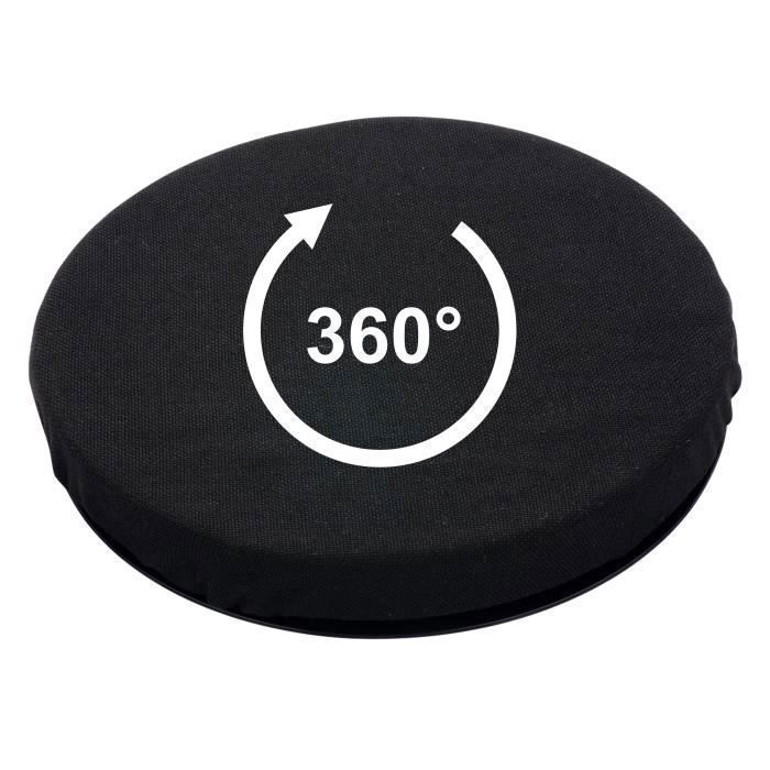 360° drehbares Kissen – Memory-Schaum – Maximale Belastbarkeit 300 kg – Durchmesser 39 cm – Autonomie und Wohlbefinden TMI 3501