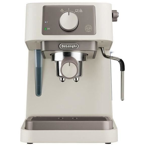 Cafetera espresso DELONGHI STILOSA EC235.CR - Bomba simple - Caldera de acero inoxidable - Compatible con ESE - Boquilla de vapor - Acabado crema