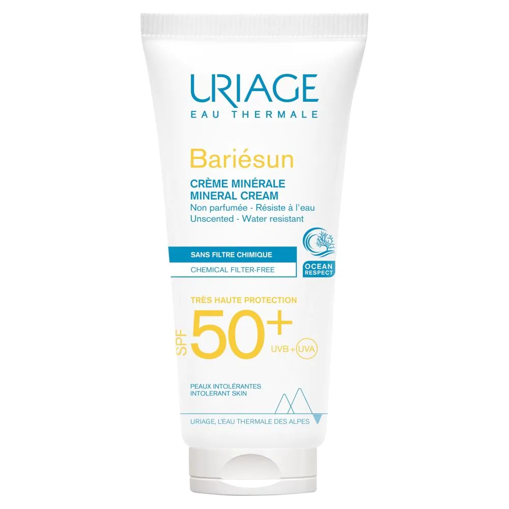 Uriage Bariesun Krem mineralny do twarzy i ciała SPF50+