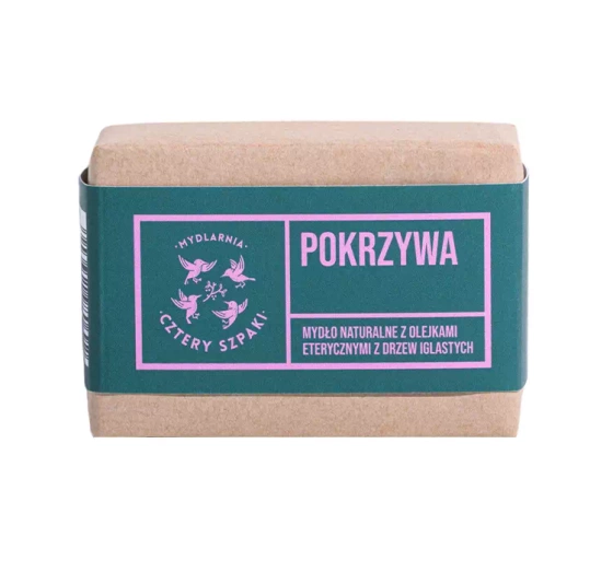 Mydlarnia Cztery Szpaki mydło w kostce Pokrzywa 110g