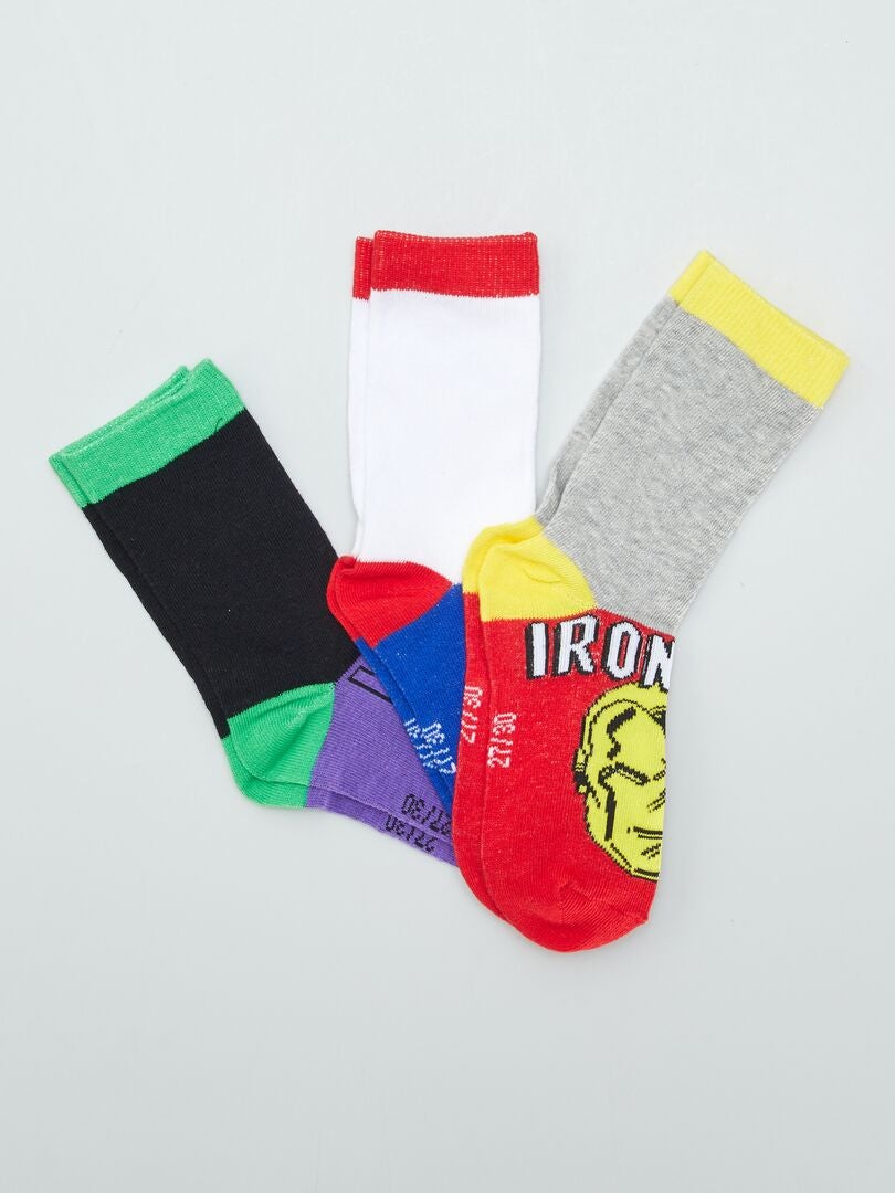 Conjunto de calcetines de Marvel Avengers - MORADO