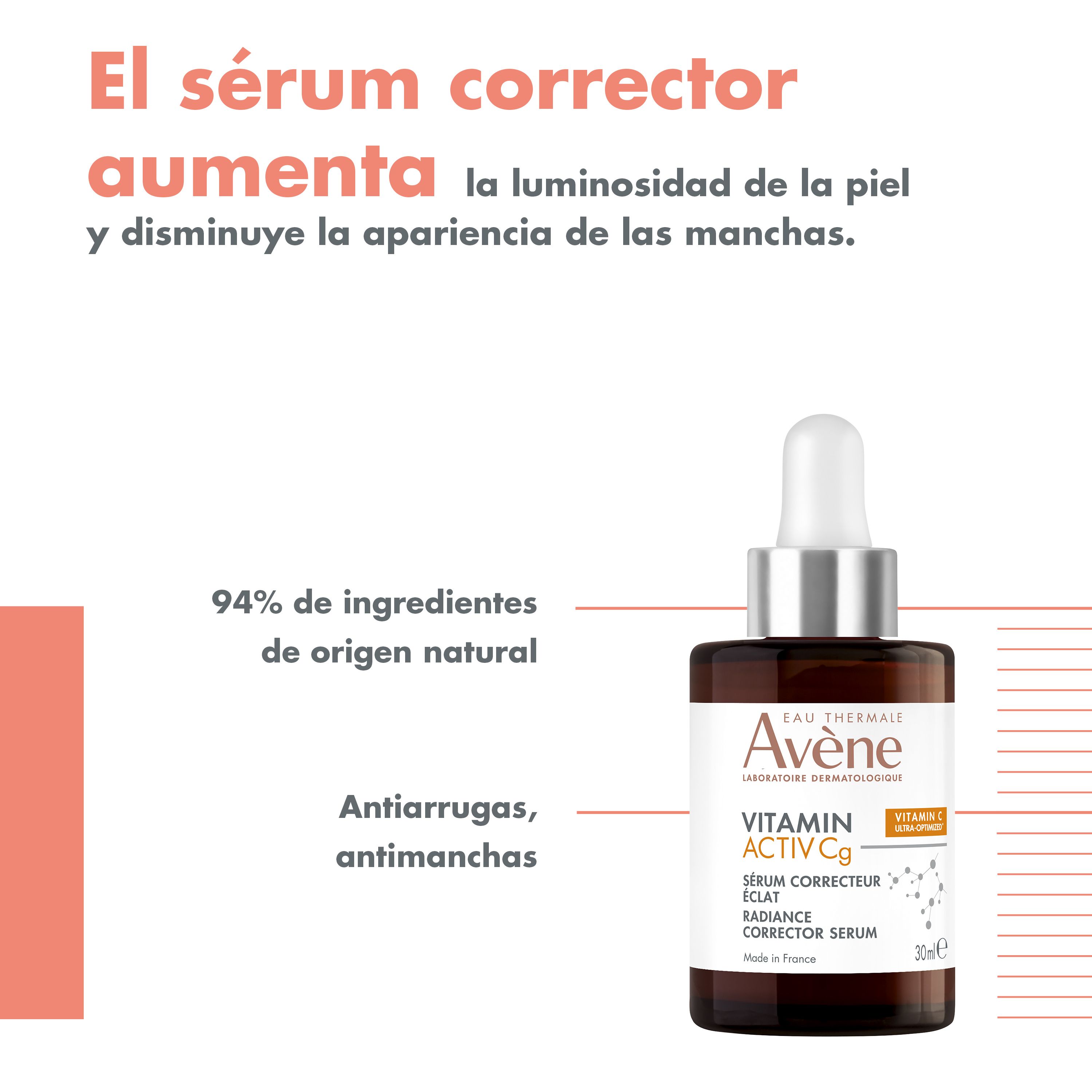 Eau Thermale Avène šviečiantis maskuoklis VITAMIN ACTIV Cg Parapharmacy veido kosmetika