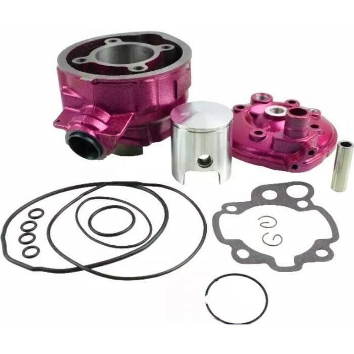 Kit Mota Rose 75cc hierro fundido MINARELLI AM6 Culata de competición para motocicleta de 50cc con marchas 